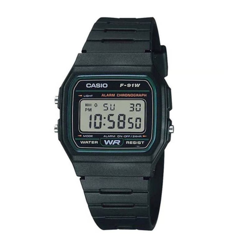 CASIO - Reloj Casio F-91W-3DG Deportivo Retro Original