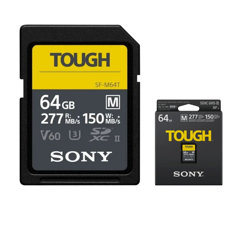 SONY - Memoria SDXC UHS-II Sony TOUGH SF-M 64GB / 150 Mbps