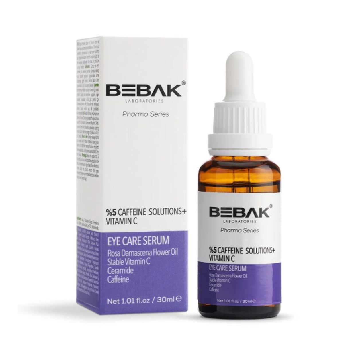 GENERICO - Sérum Facial Bebak Eye Care Pharma Series Cafeína y Vitamina C 30ml