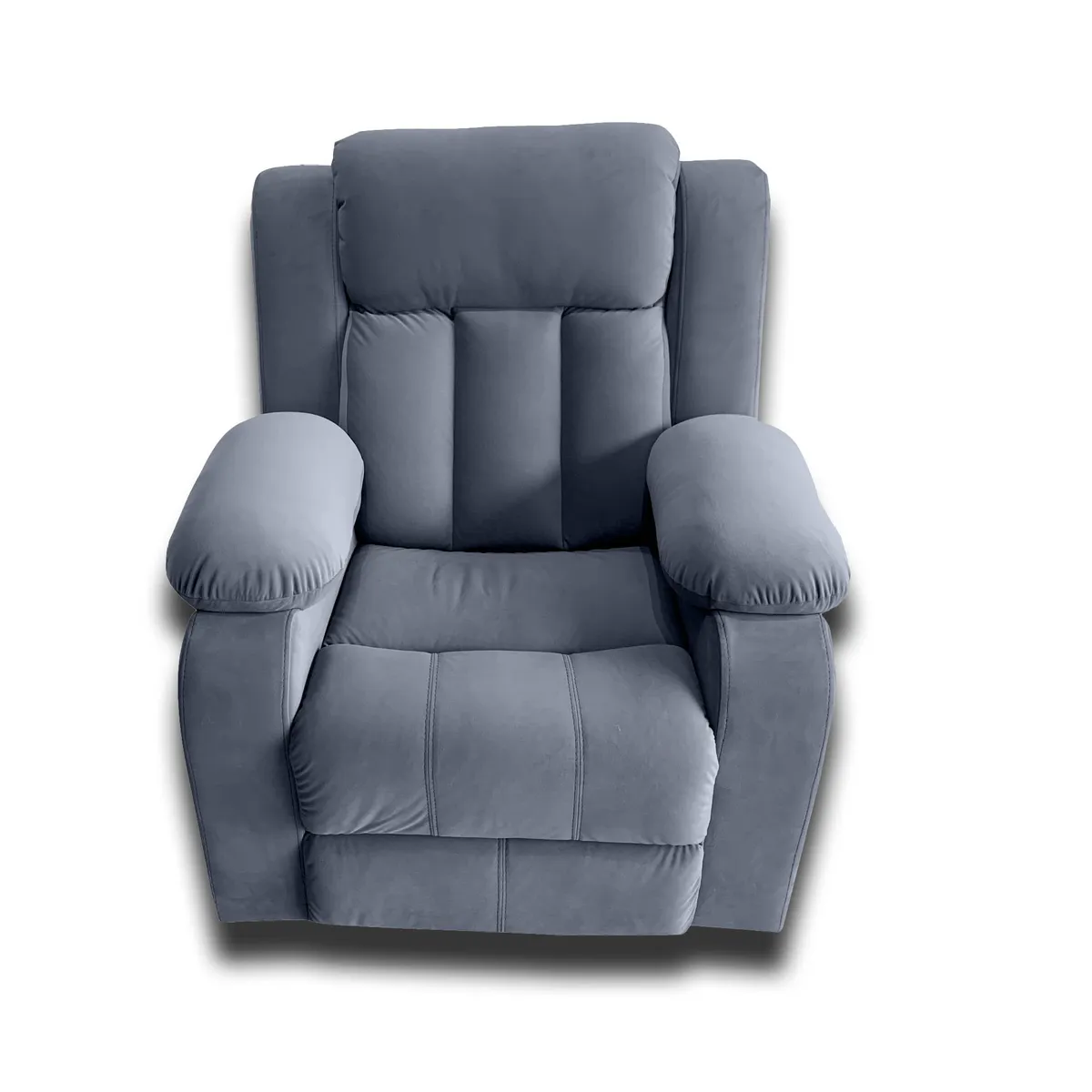 INDUSTRIAL BASESTILOS - Silla reclinable Paradise electrica poliester Gris