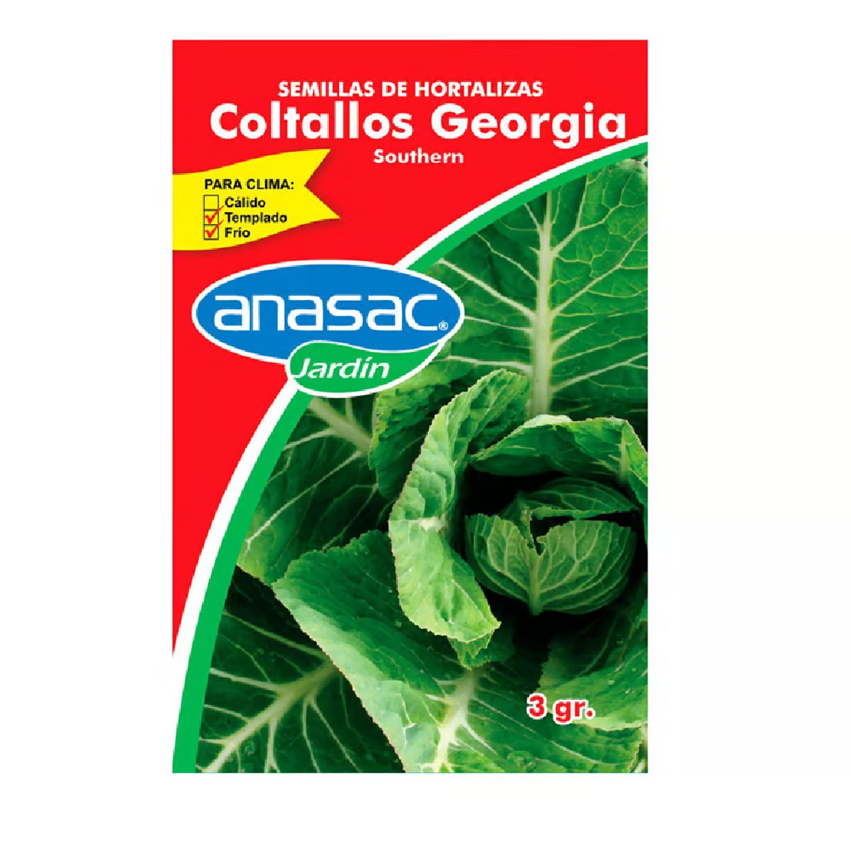ANASAC - Semillas Coltallos Georgia 3 Gramos