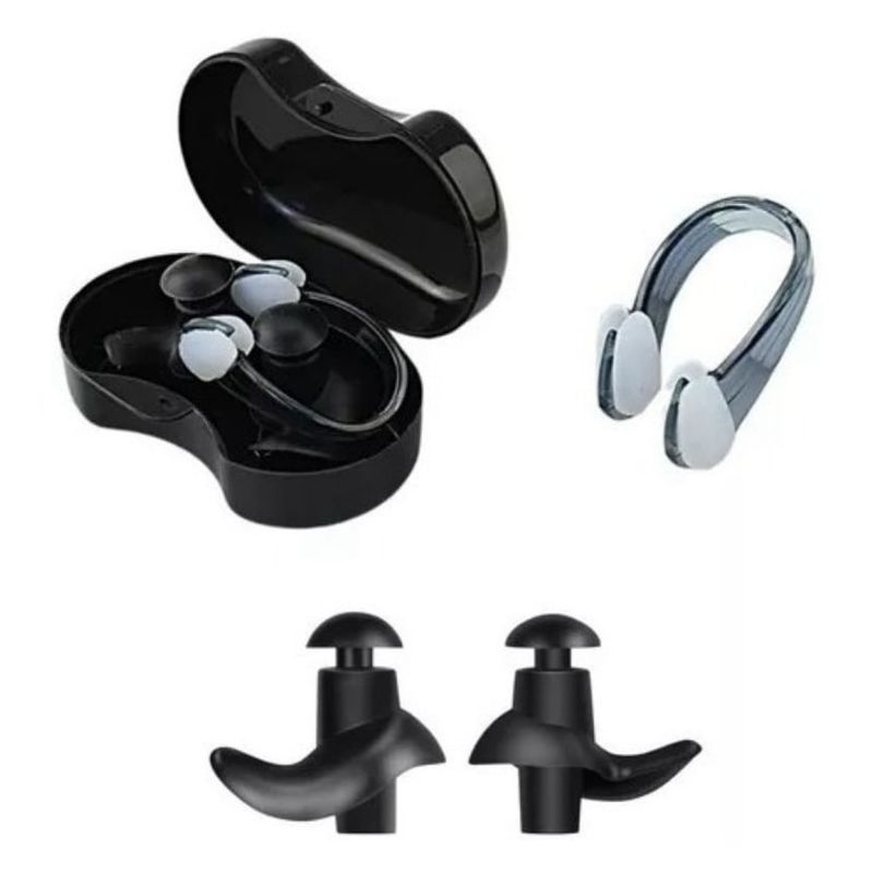 BOUN - Tapones Para Oídos Clip Nariz Natación Dormir Meditar Agua