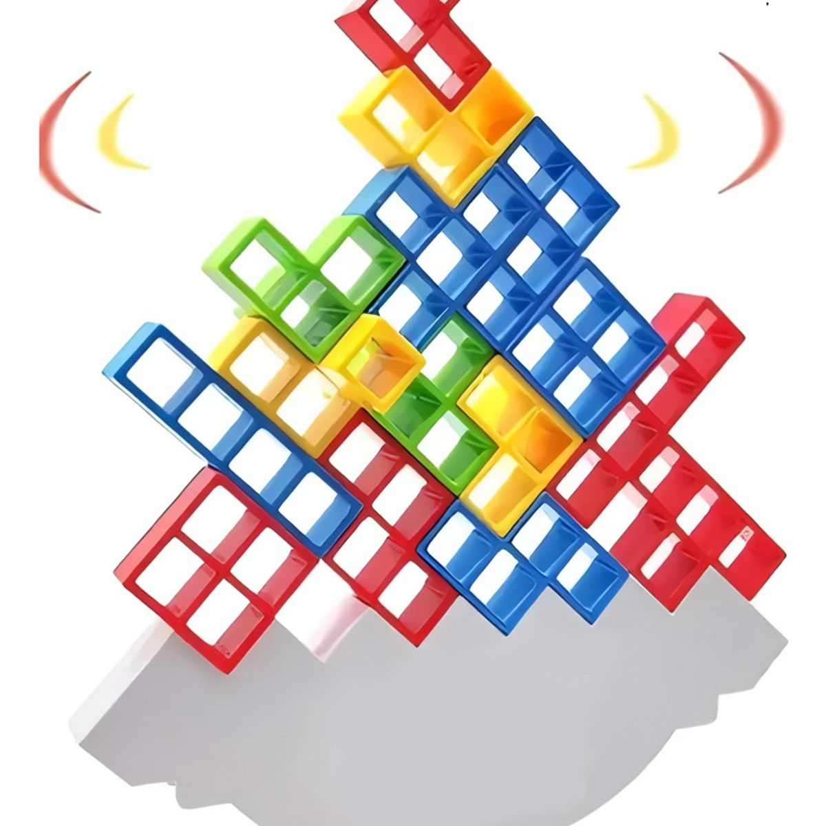 GENERICO - Juego Mesa Tetris Balance Equilibrio Torre Apilable Bloques