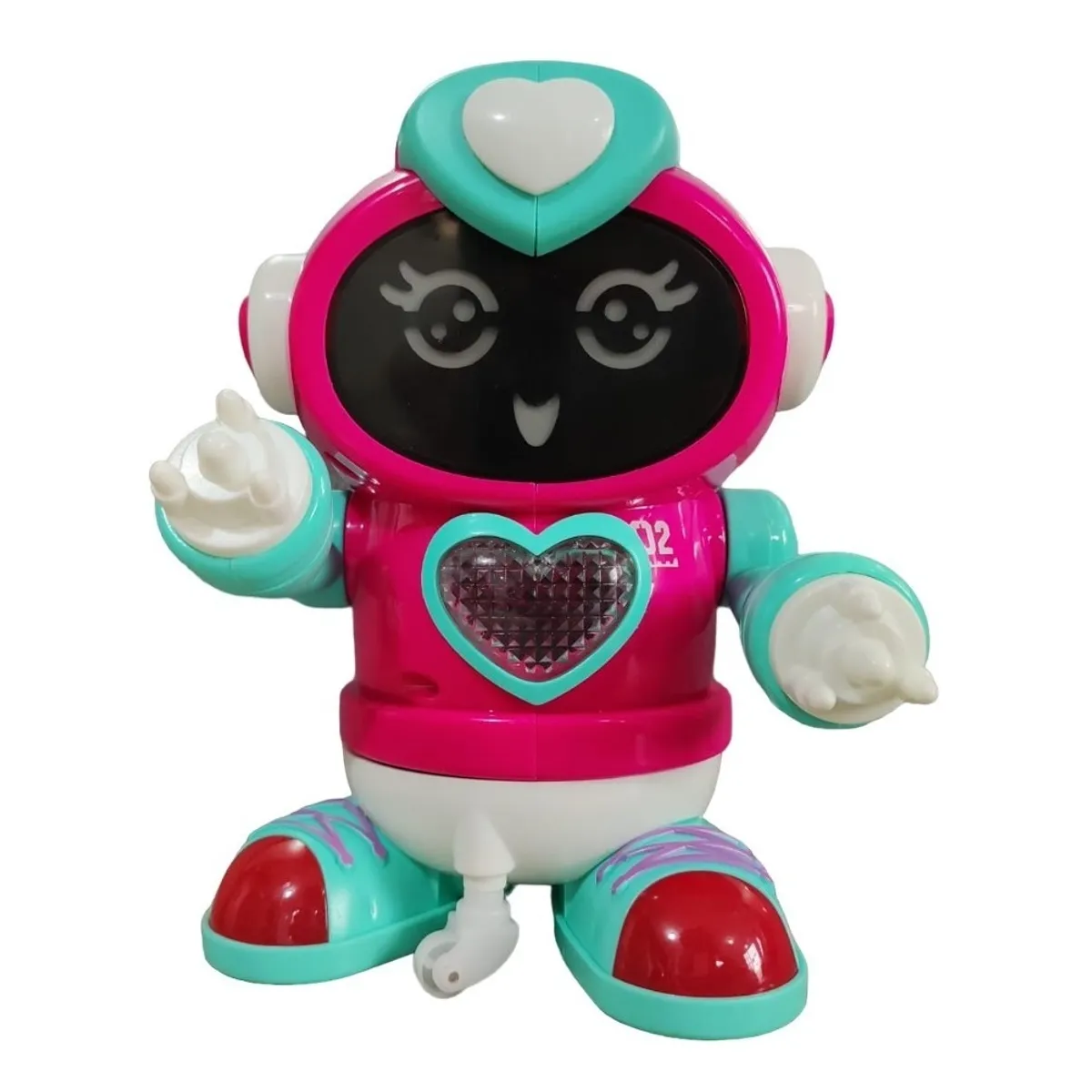 GENERICO - Juguete Robot Educativo Bailarín Luces Sonido Batería Niños