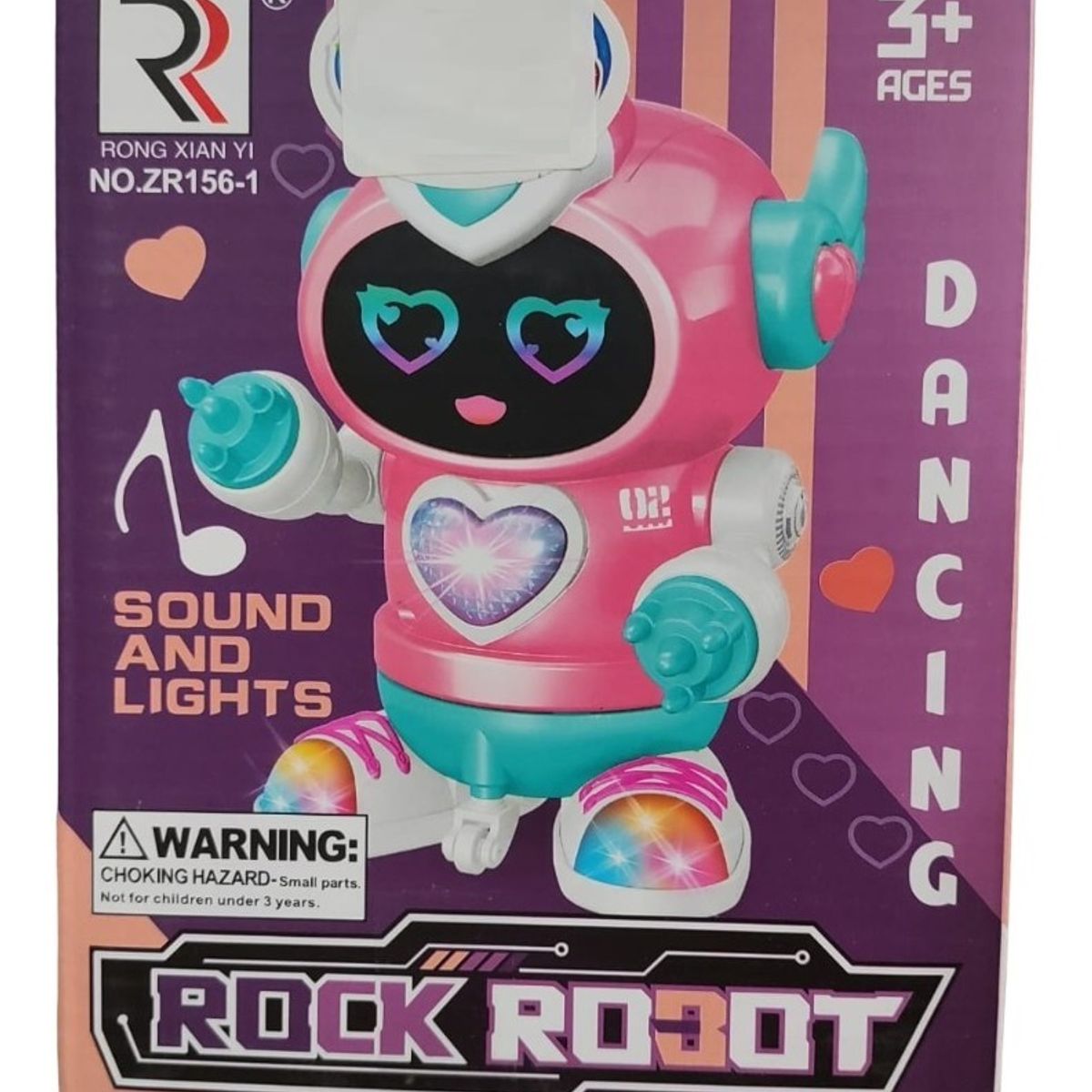 GENERICO - Juguete Robot Educativo Bailarín Luces Sonido Batería Niños