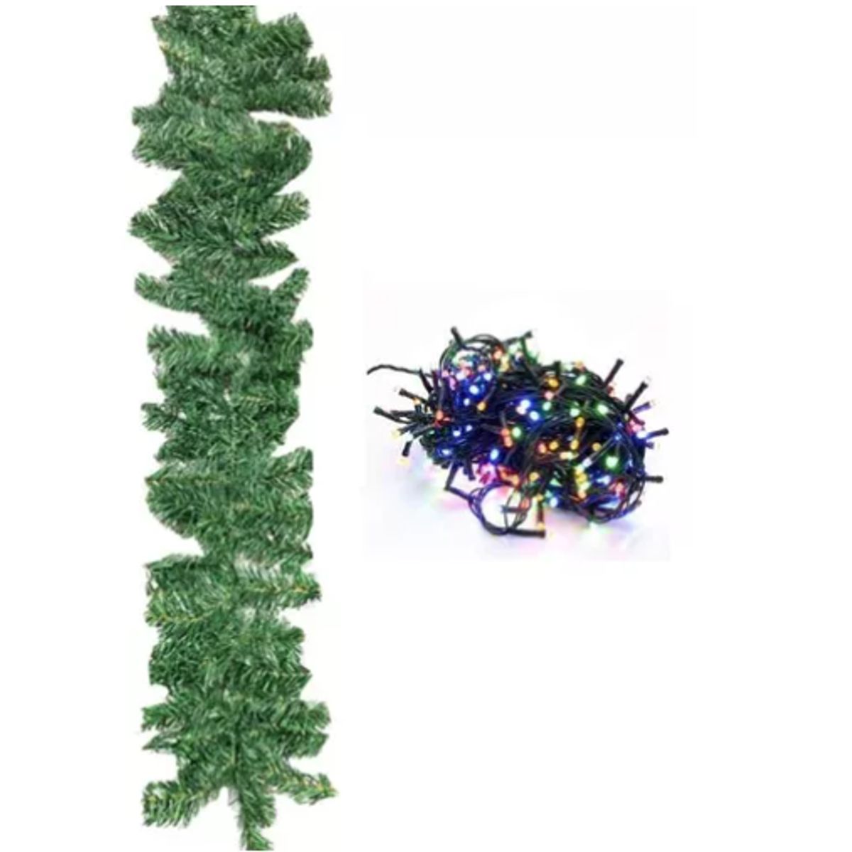 INNOVA - Guirnalda Navideña Alambrada 2.7 M Con Luces Navideña Rgb