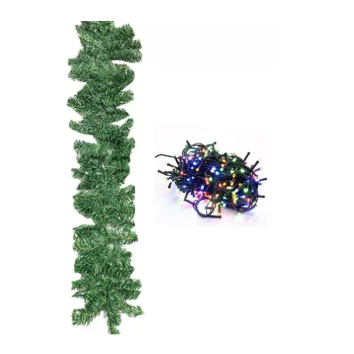 INNOVA - Guirnalda Navideña Alambrada 2.7 M Con Luces Navideña Rgb