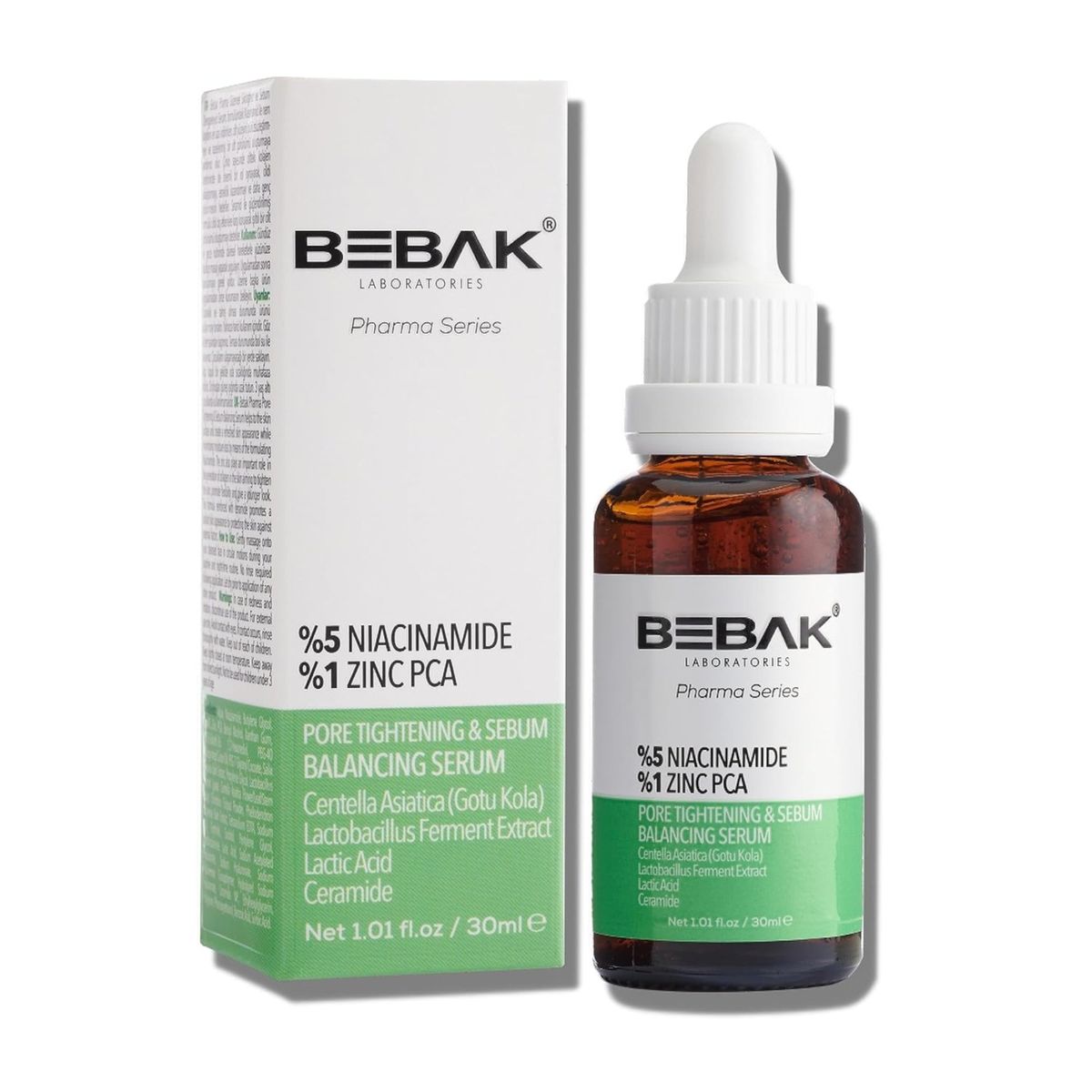 GENERICO - Sérum Facial Bebak Balancing Pharma Series Pore Tightening & Sebum 30ml