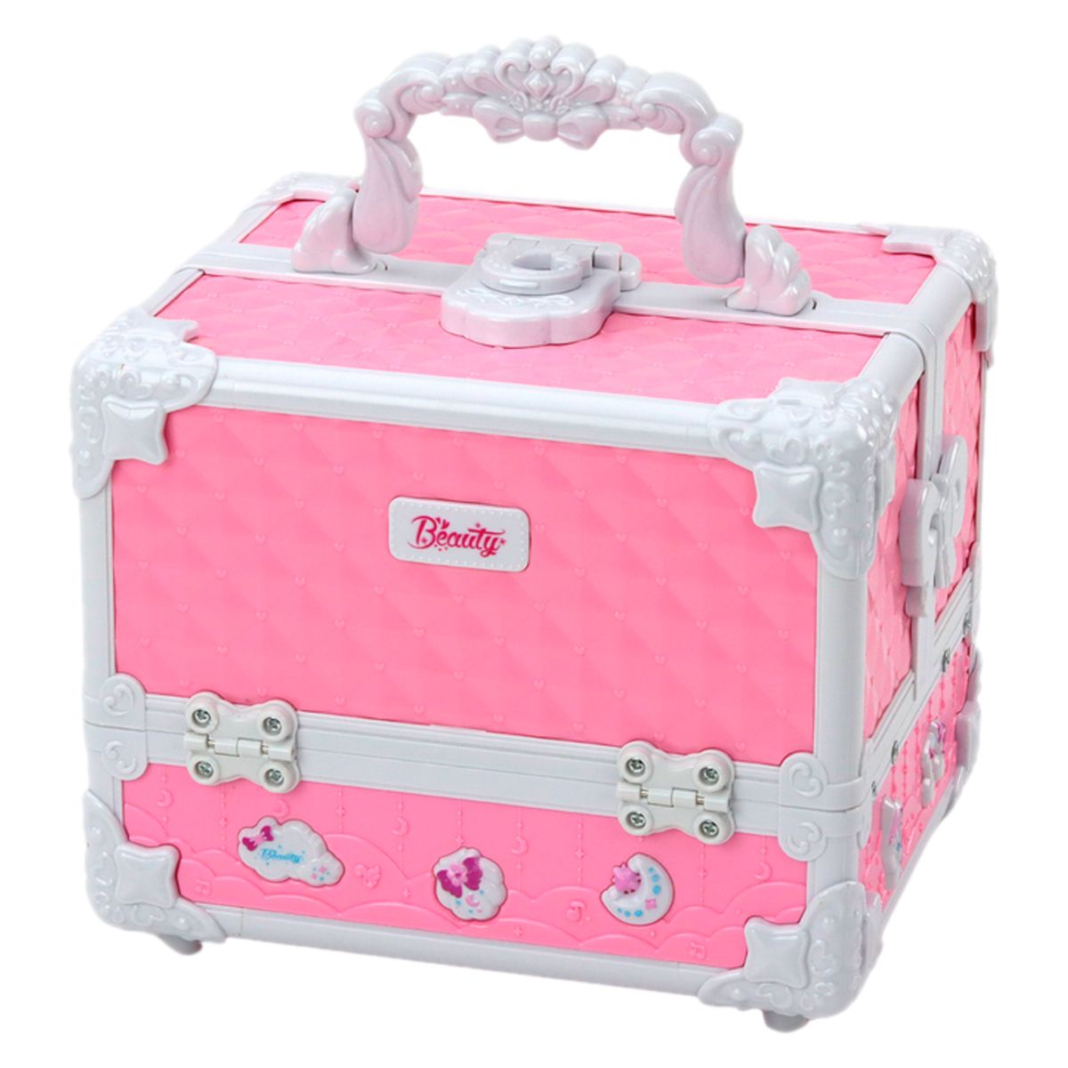 GENERICO - Neceser Maquillaje Niñas 49 Piezas Lavable Estuche Cosmetico Rosado M-633