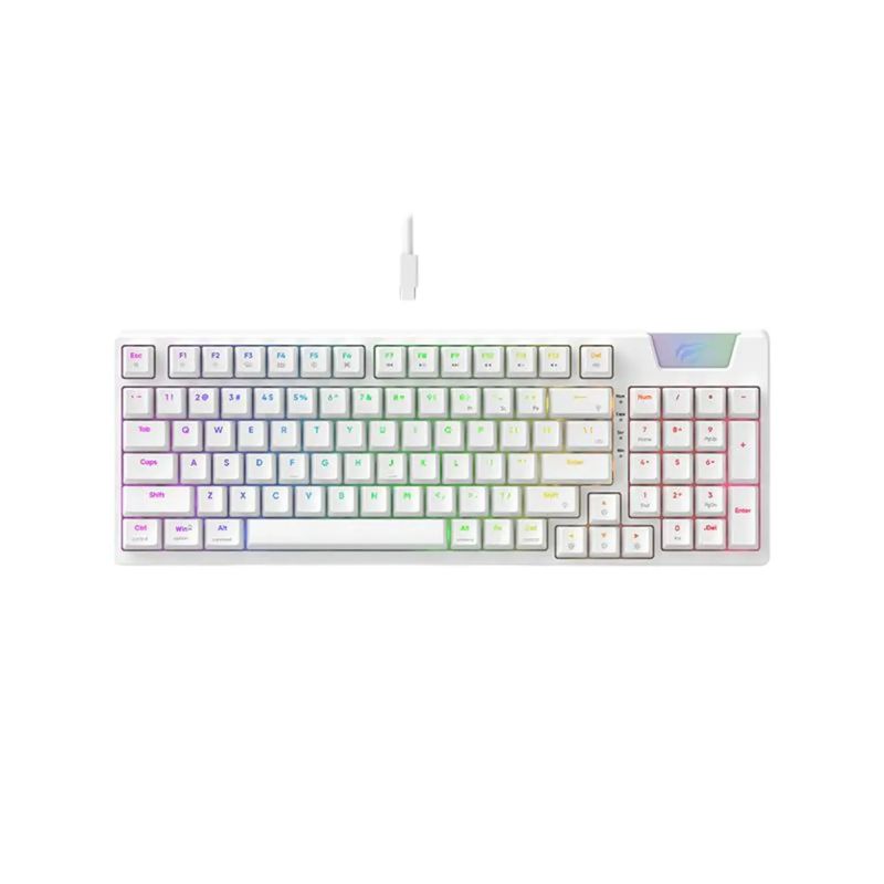 HAVIT - Teclado Mecanico Gamer Havit Kb885l Blanco