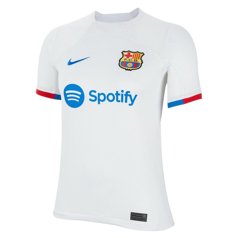 NIKE - Camiseta Deportiva Niños Nike FC Barcelona visitante 2023/24 Stadium