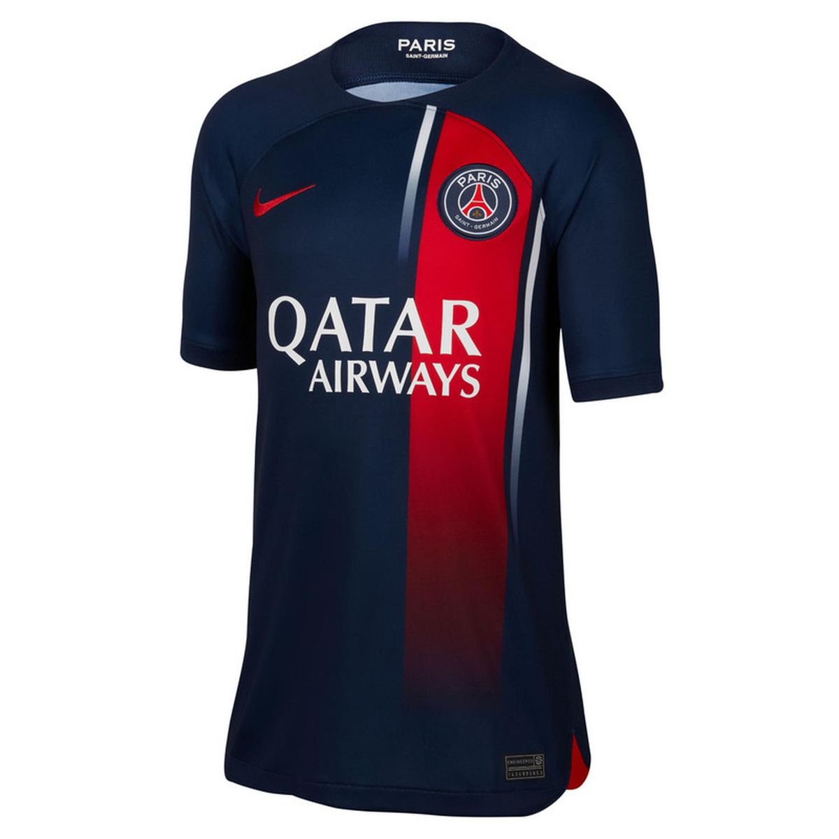 NIKE - Camiseta Deportiva Niños Nike Paris Saint-Germain local 2023/24 Stadium