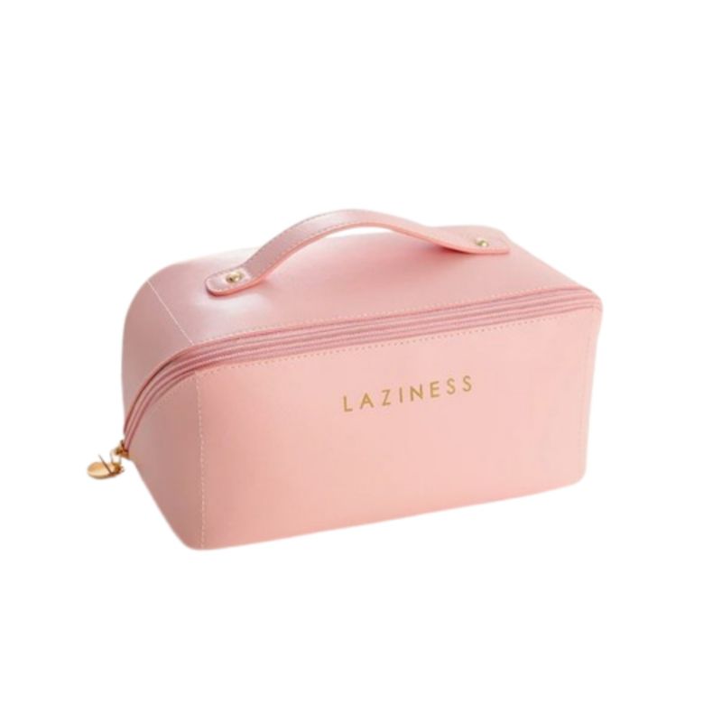 GENERICO - COSMETIQUERA NECESER ORGANIZADOR VIAJE MAQUILLAJE-ROSA