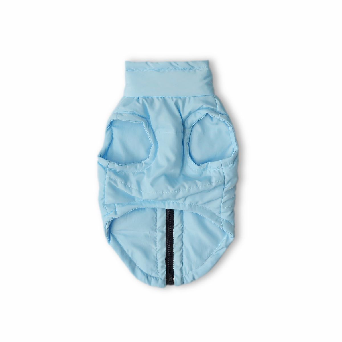 WAWAW - Chaleco XS celeste cremallera azul