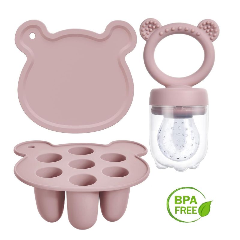 MUNDO BEBE - chupo fruta mas molde bebe niño niña