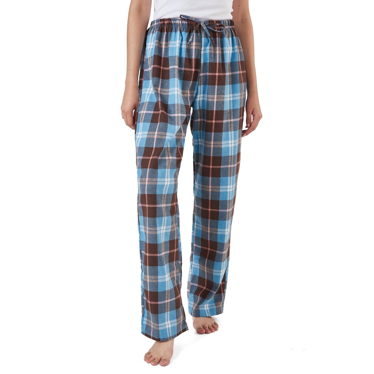 SANTANA - Pantalón Pijama Leñador Mujer Cinnamon