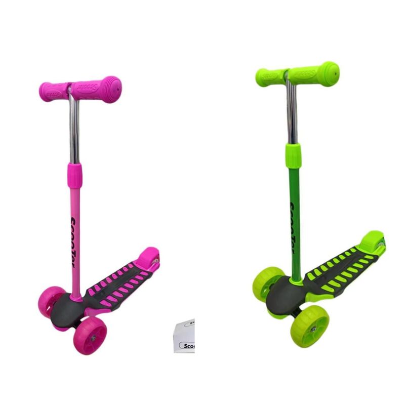 GENERICO - Patineta scooter con luces