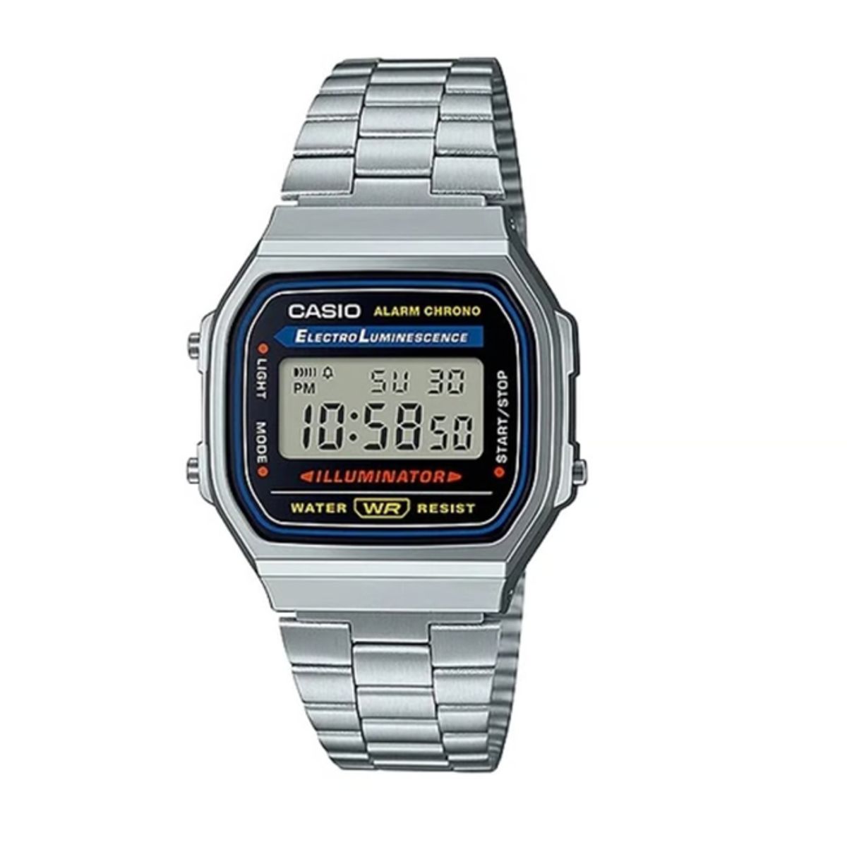 CASIO - Reloj Casio A168WA-1WDF Diseño Vintage