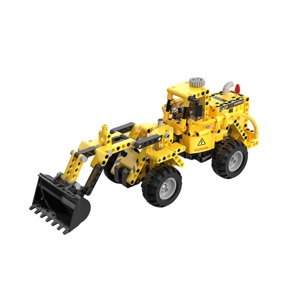 TOY LOGIC - Bloques de Construcción CaDA Máquina Bulldozer Wheel Loader & Wheel Bulldozer
