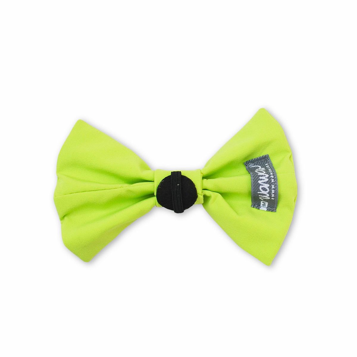 WAWAW - Corbatín para perro talla L Verde Neón