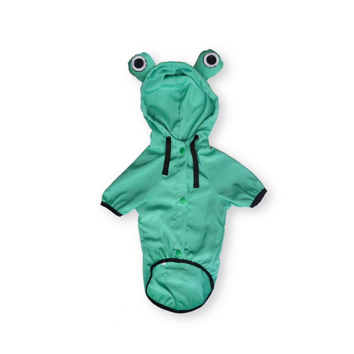 WAWAW - Chaqueta para perro talla XS Cortavientos Rana Verde Jade