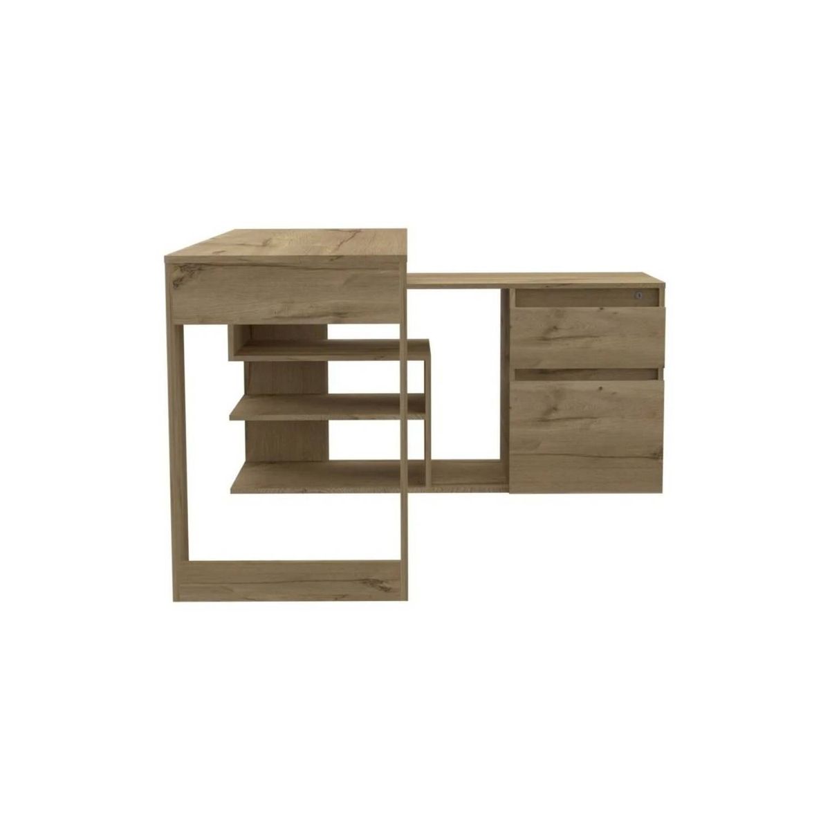 RTA DESIGN - Escritorio alteza café claro