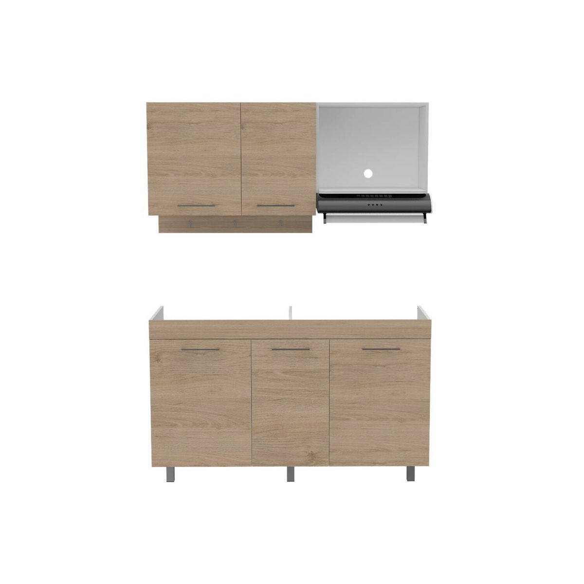 RTA DESIGN - Cocina integral ander beige incluye locero