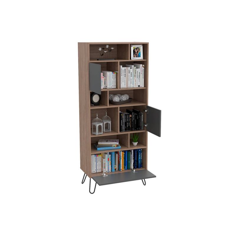 RTA DESIGN - Biblioteca lara con 3 puertas con aperturas push