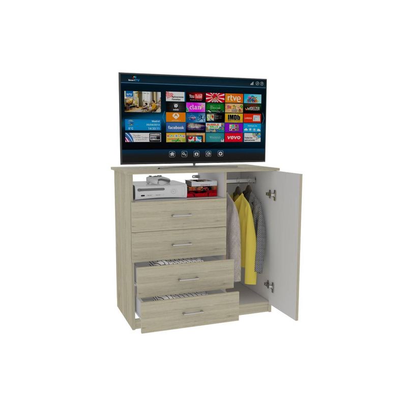RTA DESIGN - Organizador barlovento beige y blanco
