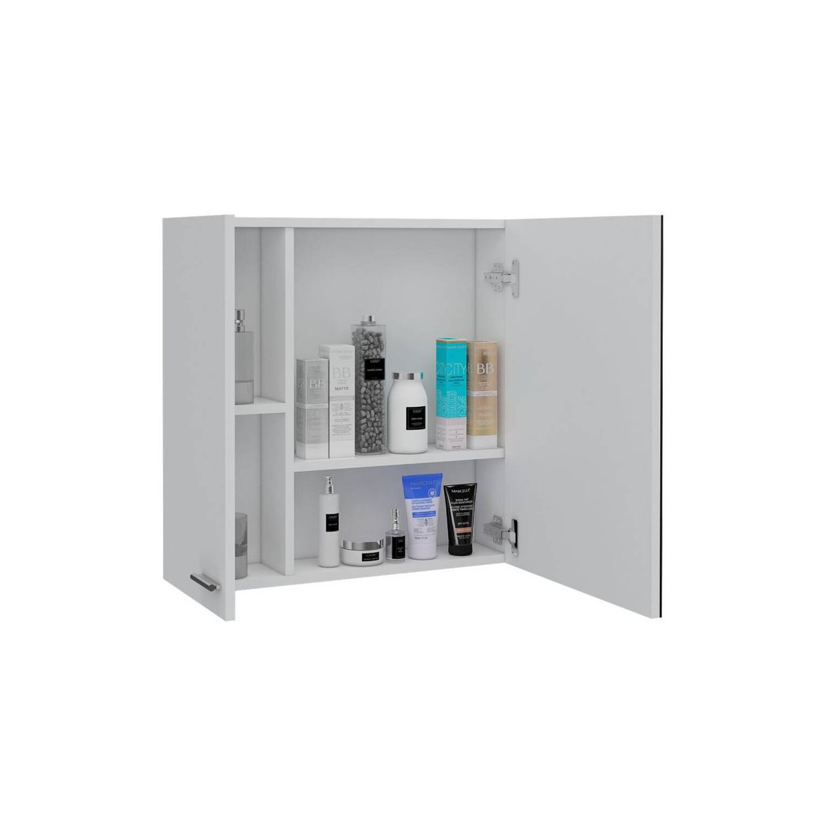 RTA DESIGN - Gabinete de baño egeo blanco con puerta espejo