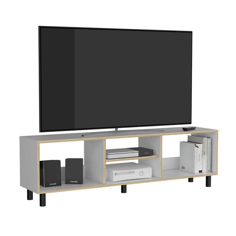 RTA DESIGN - Mesa Para TV Tunez Blanco para tv de hasta 70 pulgadas
