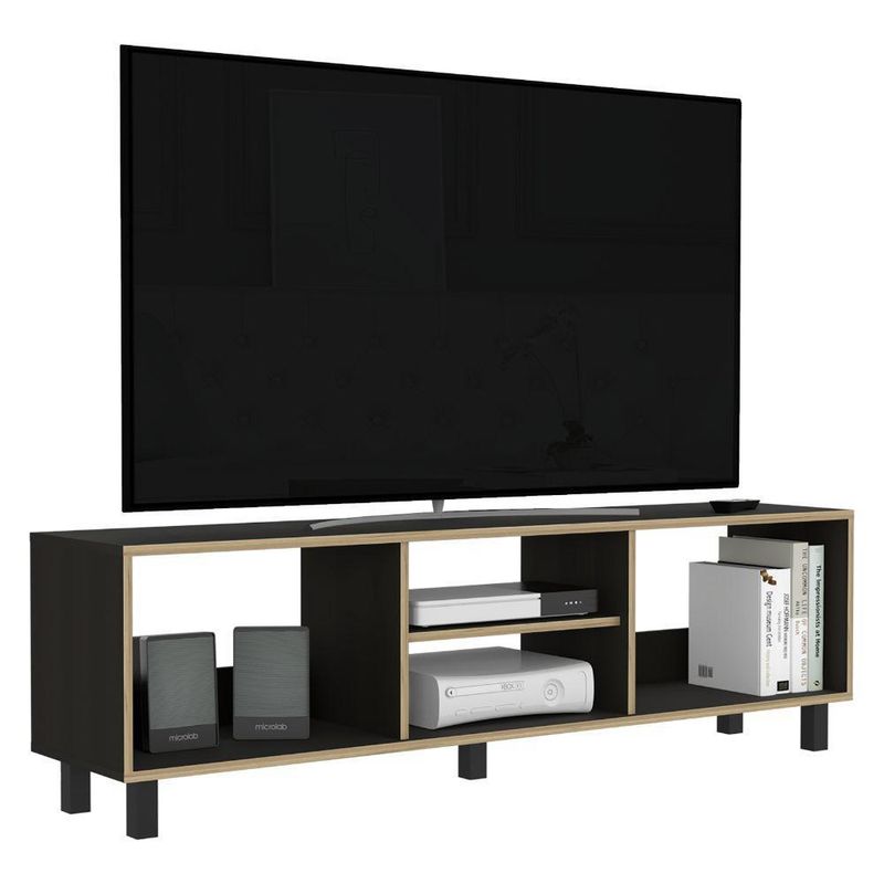 RTA DESIGN - Mesa Para Tv Tunez Wengue para tv hasta de 70 pulgadas