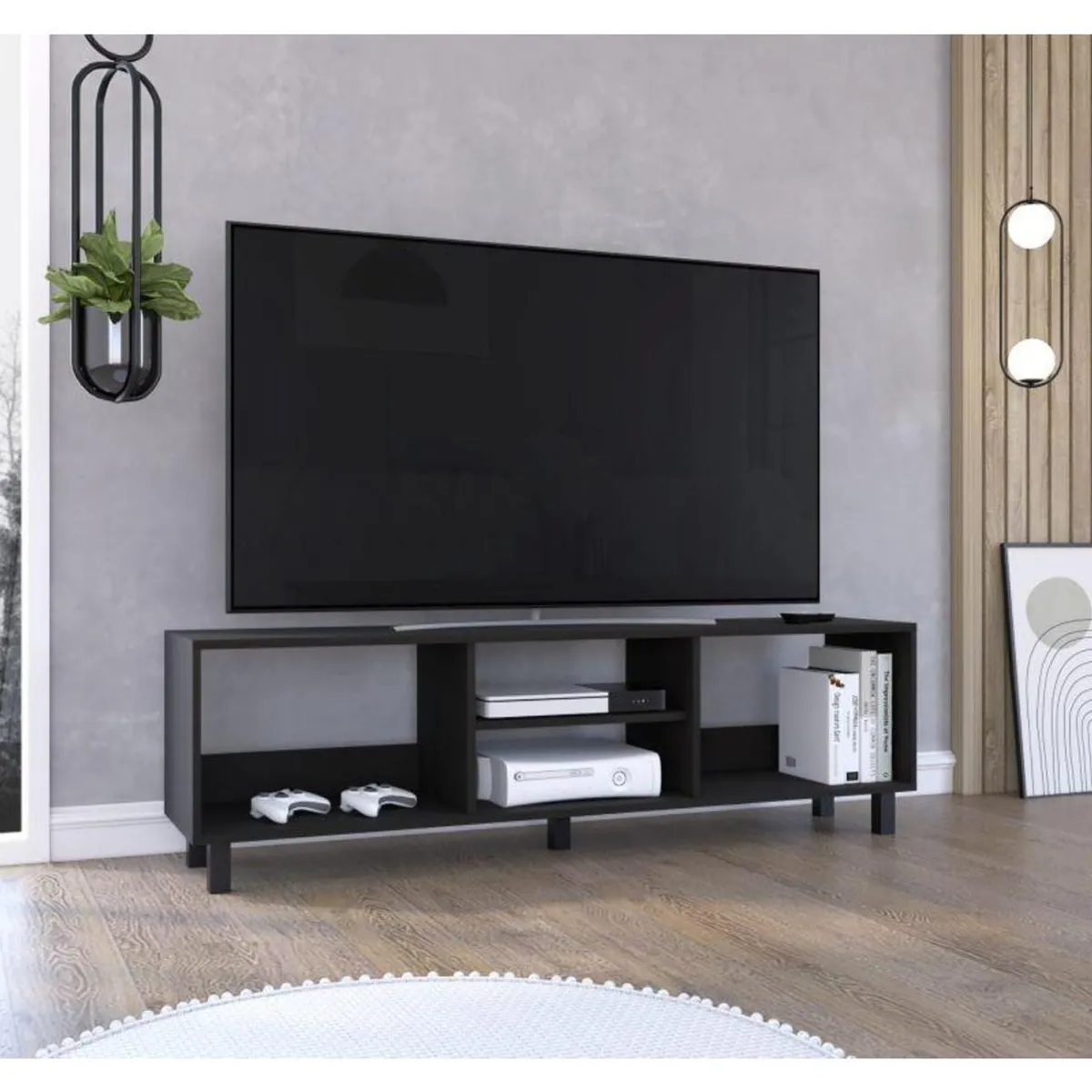RTA DESIGN - Mesa Para Tv Tunez Wengue para tv 70 pulgadas_.