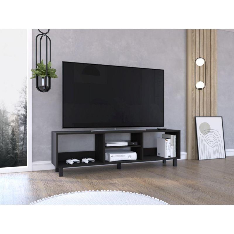 RTA DESIGN - Mesa Para Tv Tunez Wengue para tv 70 pulgadas