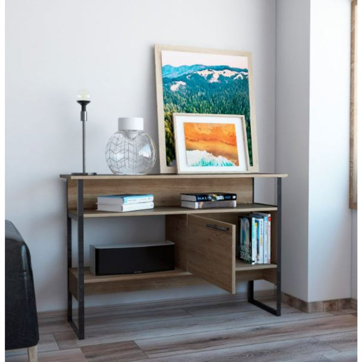 RTA DESIGN - Mueble auxiliar recibidor chiesa miel - vm hogar