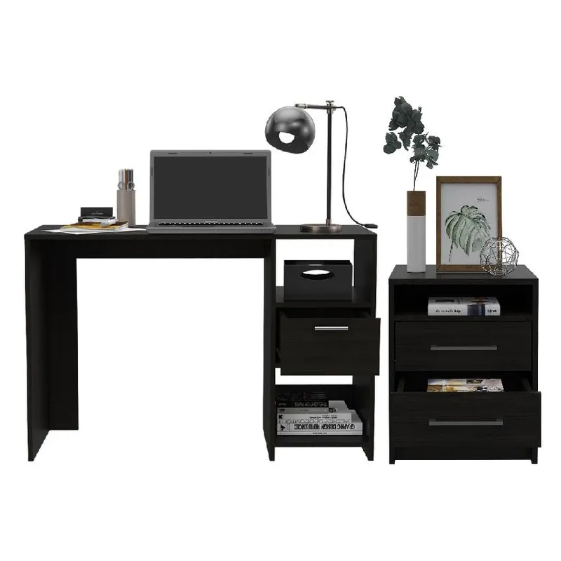 RTA MUEBLES - Combo avium incluye escritorio y mesa de noche