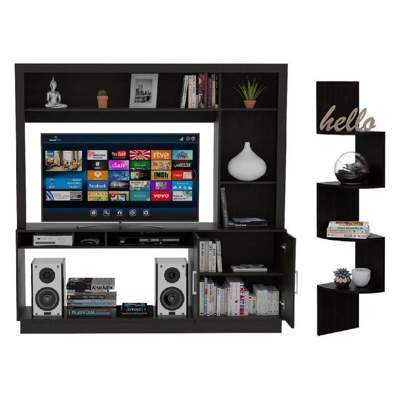 RTA MUEBLES - Combo para sala azufral incluye mesa para tv y repisas