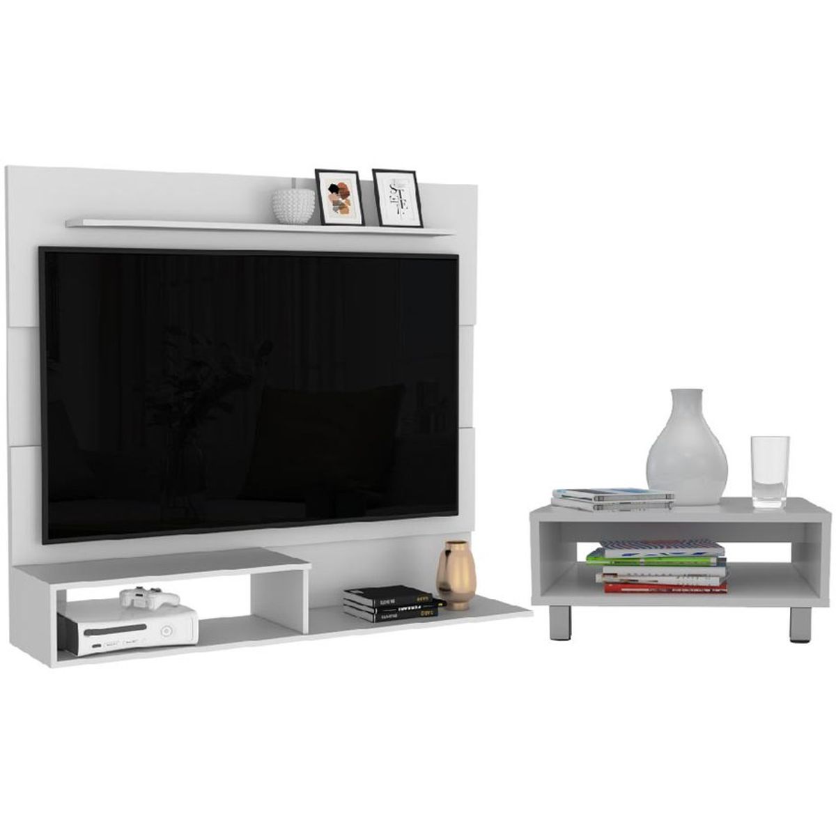 RTA MUEBLES - Combo para kent incluye panel de tv y mesa de centro