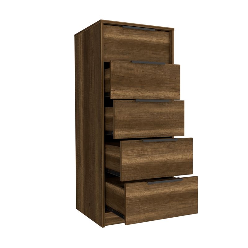 RTA DESIGN - Organizador Wesley Cobre y Wengue con Cinco Cajones