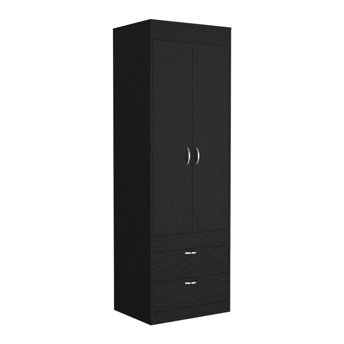 RTA DESIGN - Closet Agata Wengue con Dos Cajones y Tubo Cromado