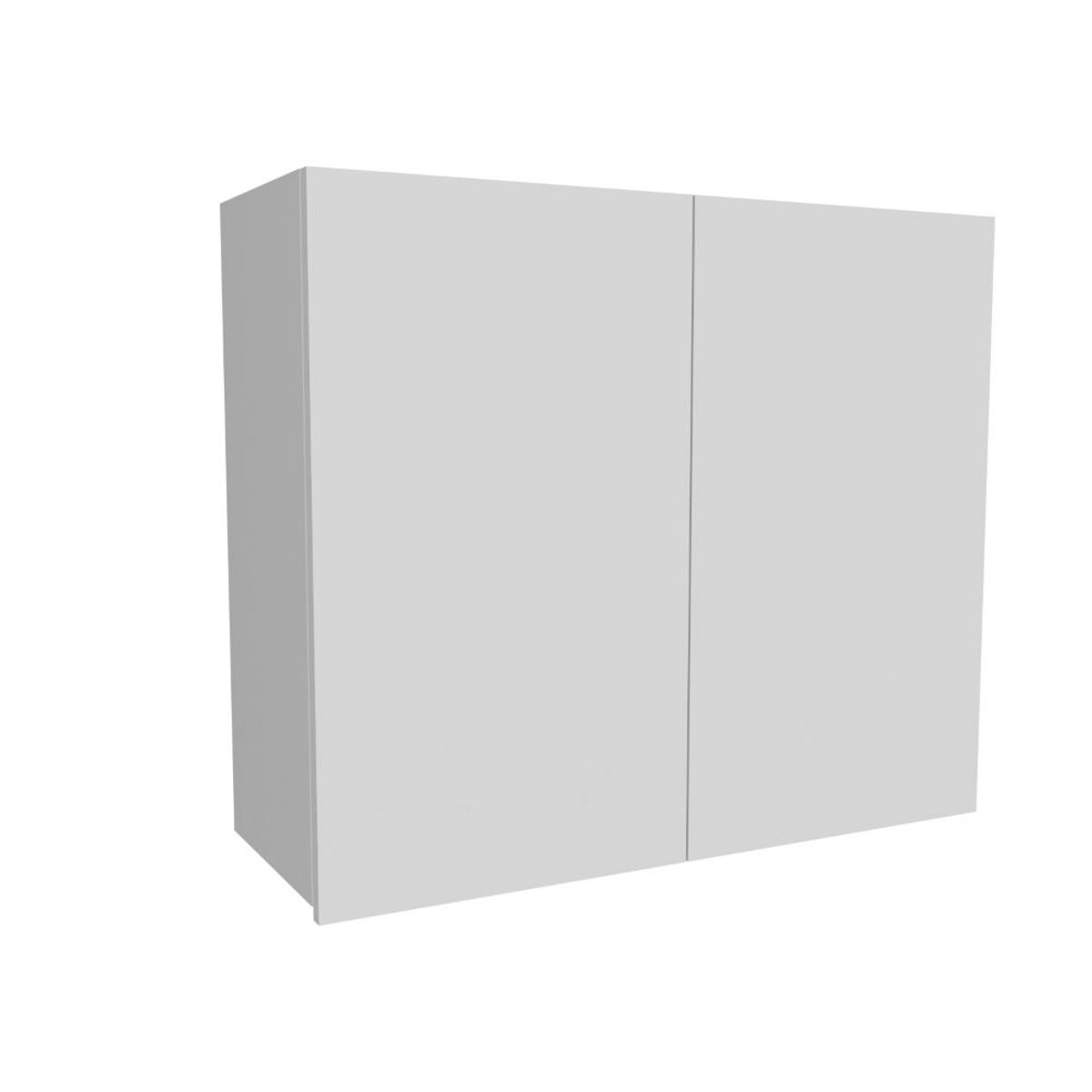 RTA DESIGN - Gabinete Superior Kane Blanco Perla y Grafito Con Puertas Batientes