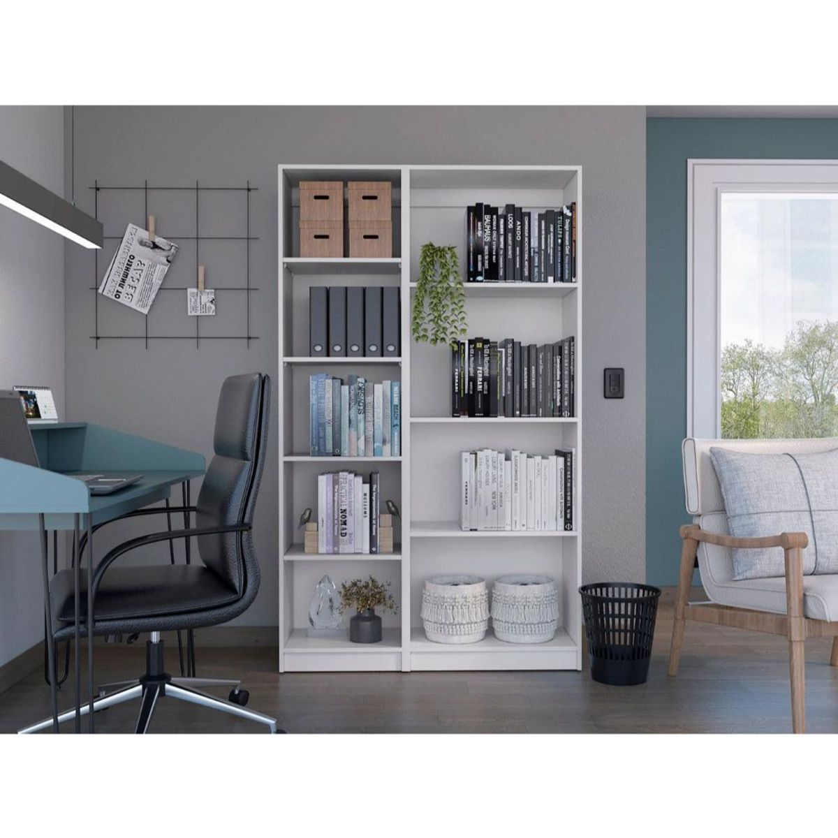 RTA - Combo de Bibliotecas Home Eco Blanco
