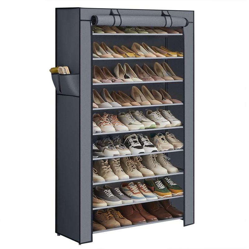 RTA DESIGN - Closet Portátil Zapatero Miek Gris 40 pares