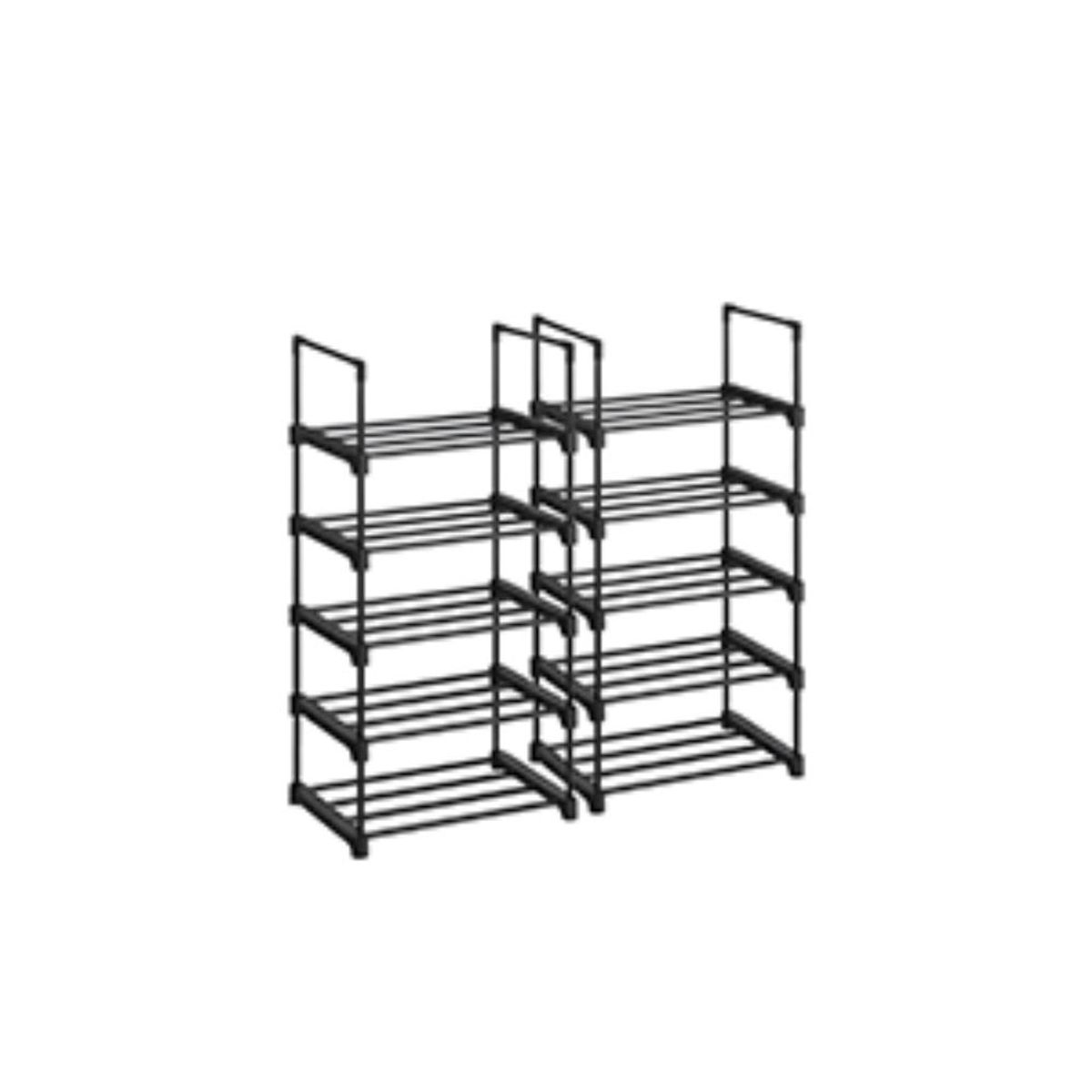 RTA DESIGN - Zapatero Vellot 5 Niveles Negro