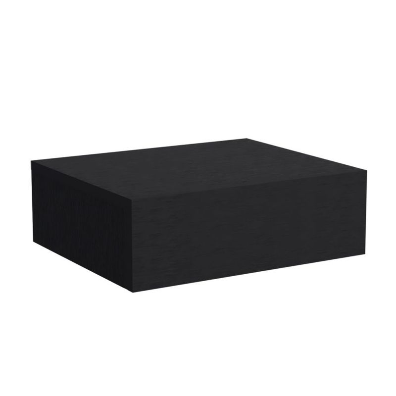 RTA DESIGN - Mesa de Noche Flotante Milano Wengue Con un cajón