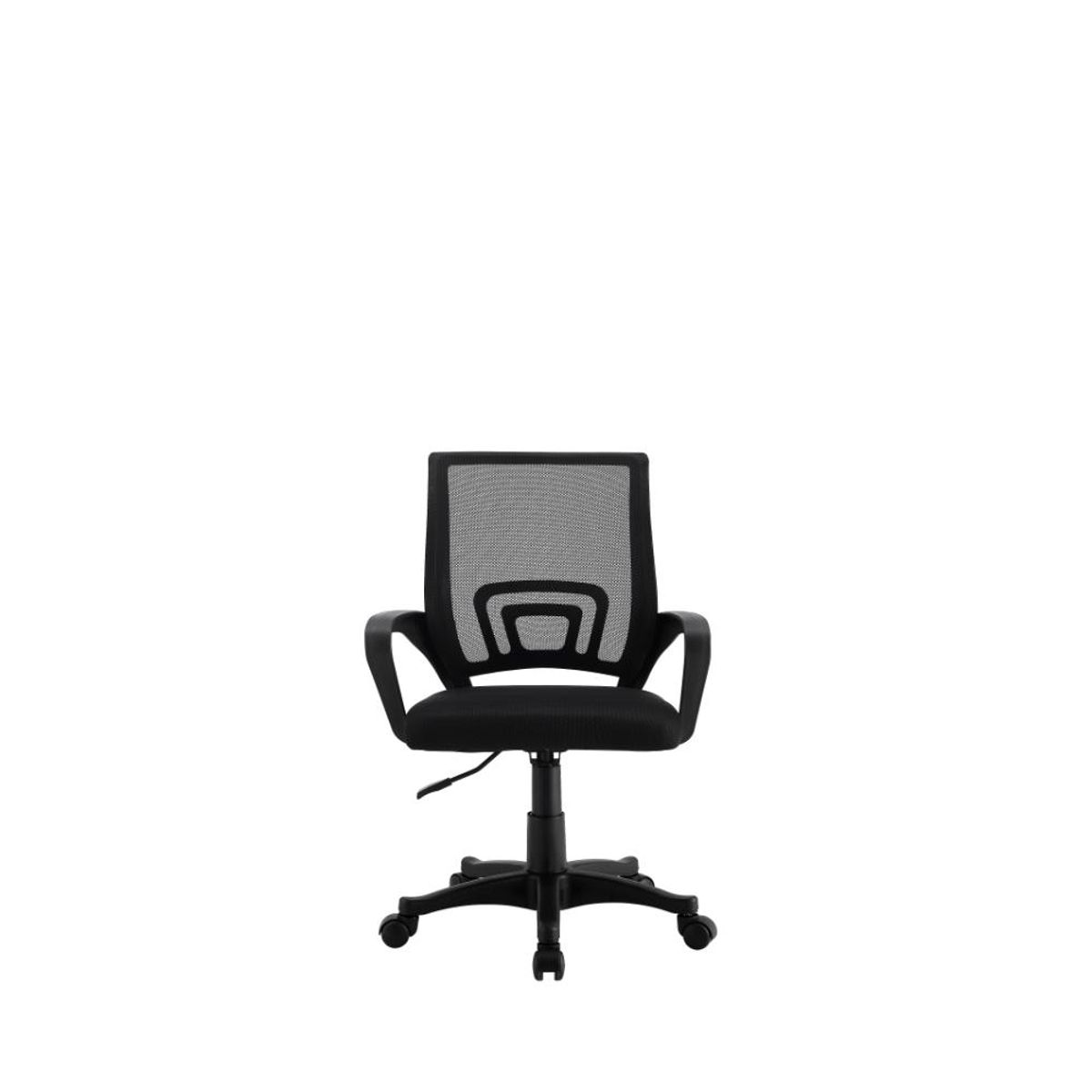 RTA DESIGN - Silla Oficina X-60B Wengue con Cómodo Espaldar y Rodachines