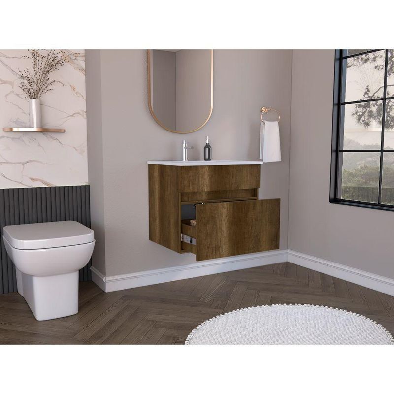 RTA DESIGN - Mueble Lavamanos Aydin Carameloun cajon y amplio espacio  ZF