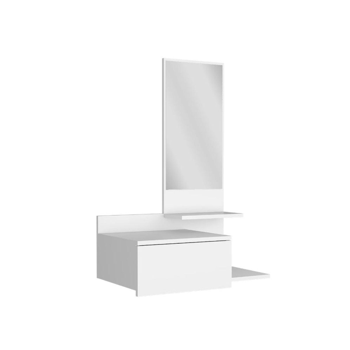 RTA DESIGN - Mesa Flotante Recibidor Viena Blanco