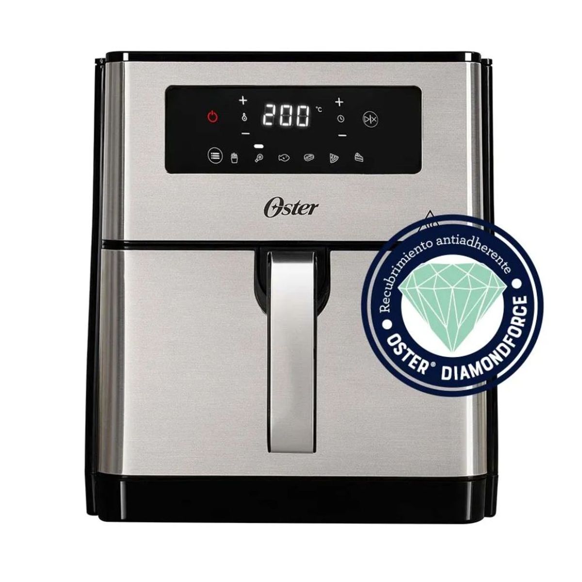 OSTER - Freidora OSTER 9 Litros Digital Antiadherente CKSTAF90D Gris