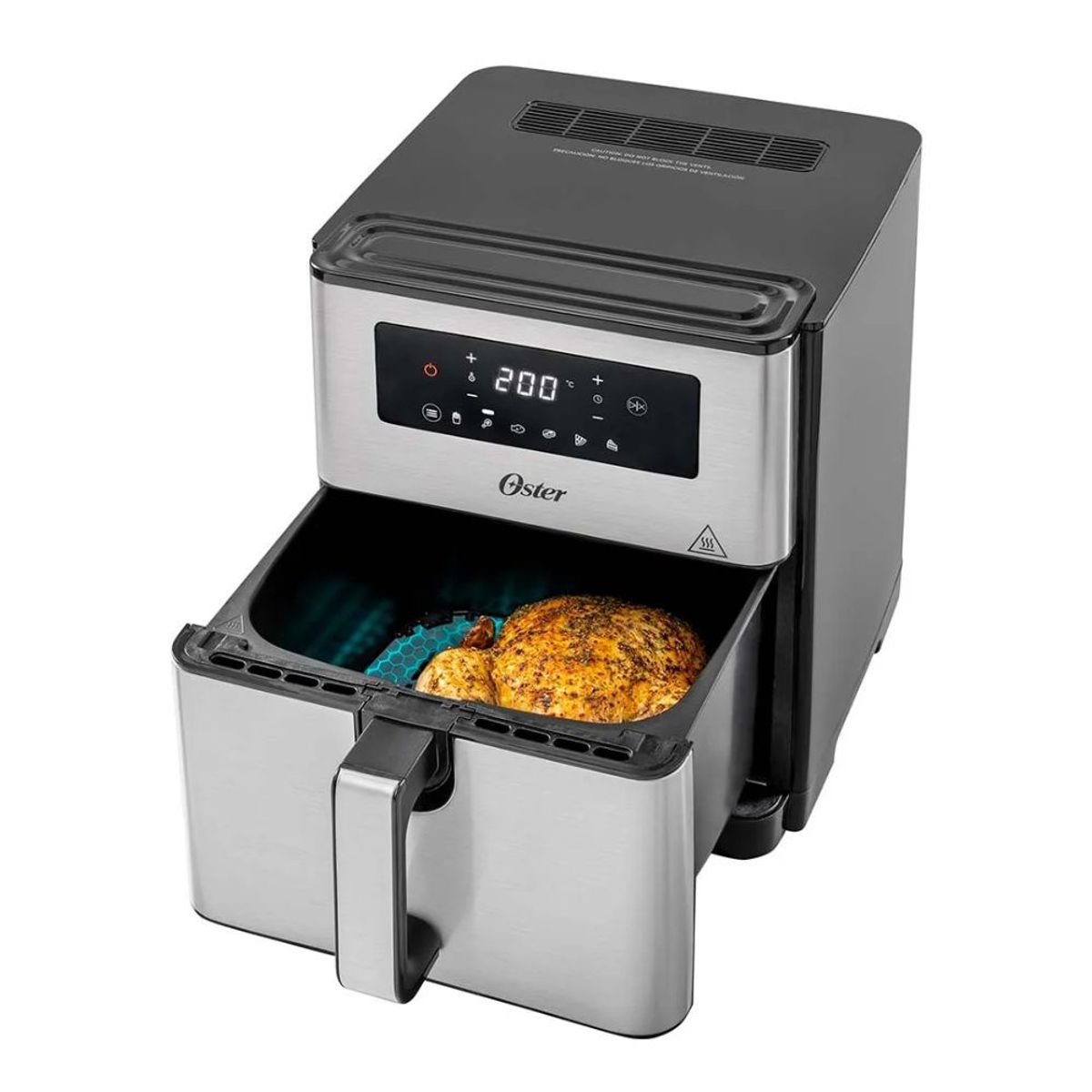 OSTER - Freidora OSTER 9 Litros Digital Antiadherente CKSTAF90D Gris